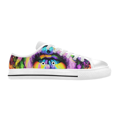 WOMEN'S Cc Canvas Classic Tie Canvas Surreal Custom Sneakers