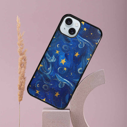 iPhone 15 Plus Case — Starry Night Galaxy, Custom Designed Case Cover