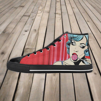 Wolf Dark Cosmic Unique Bold Art - Freaky Shoes