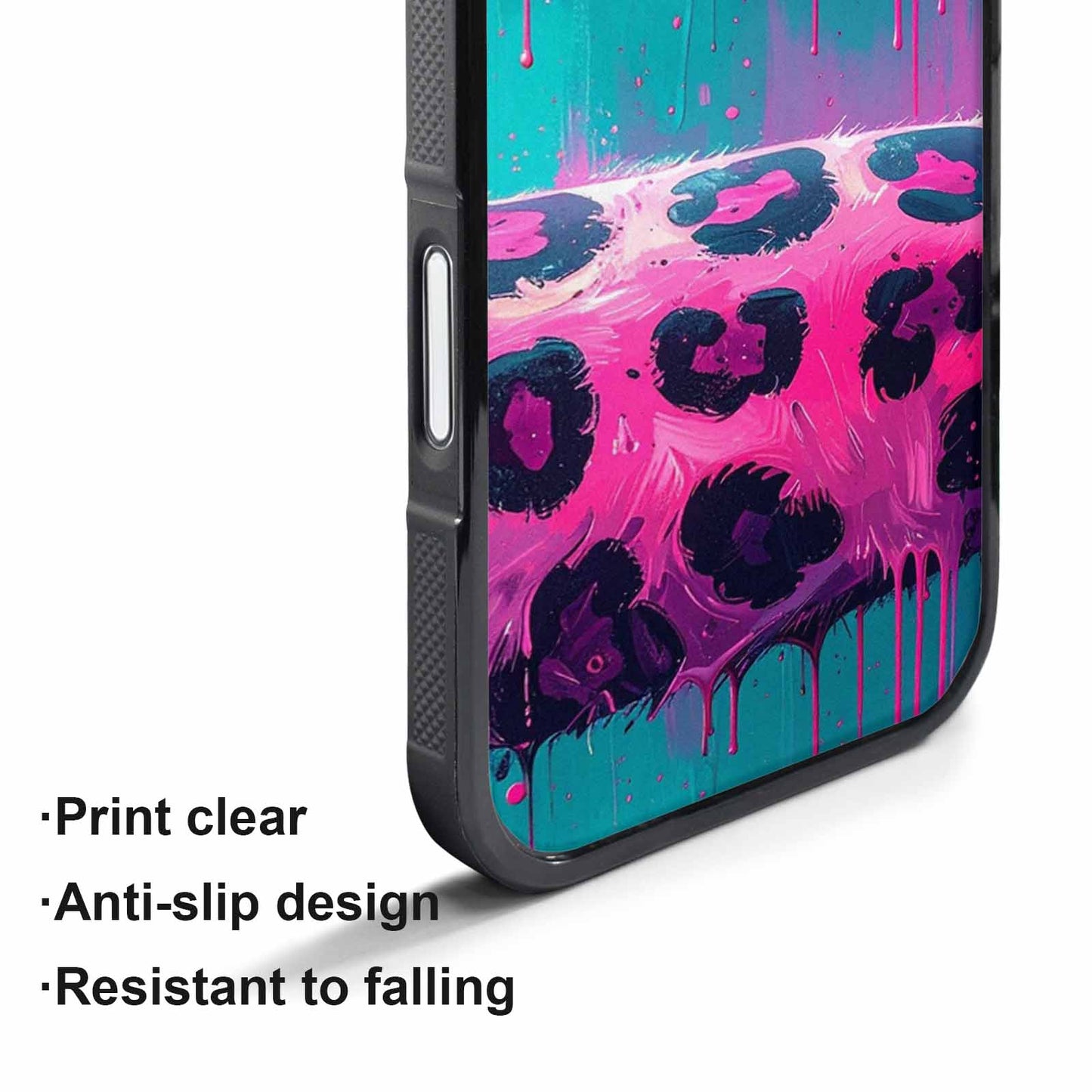 iPhone 17 Pro Case — Seamless Tileable Pattern Of Overlapping Animal, Custom Print Case Cover