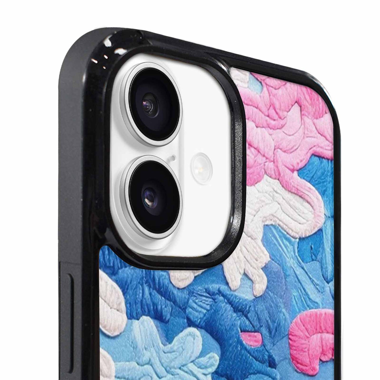 iPhone 17 Case — Vivid Camo Transgender Camo, Unique Phone Case Design