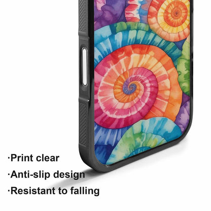 iPhone 17 Case — Tie Dye Swirls Tie Dye, Customized Protective Case