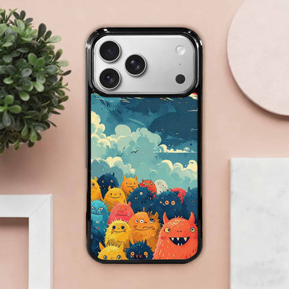 iPhone 17 Pro Max Case — Vintage Monsters Lighthouse Retro Vintage, Original Design Phone Case