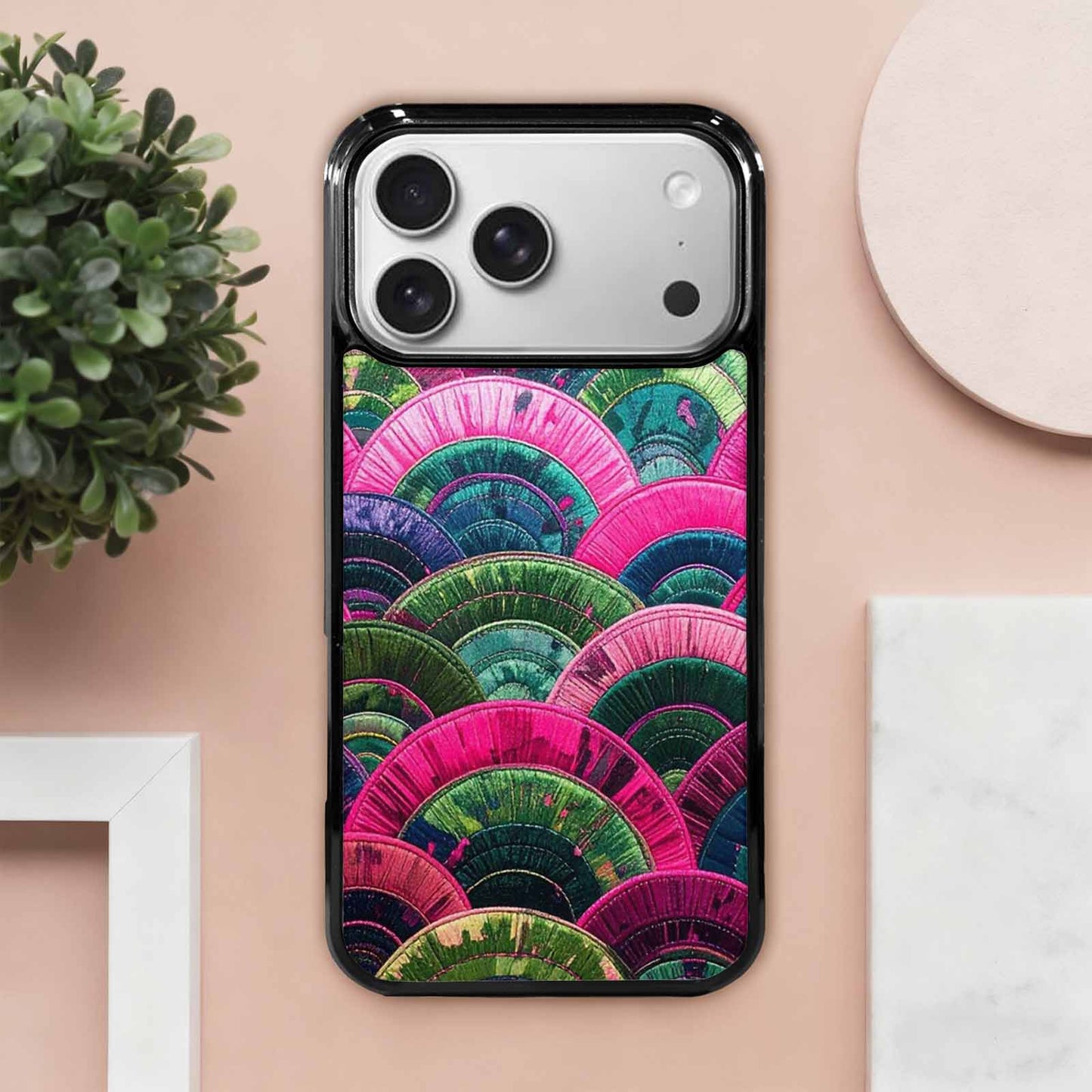 iPhone 17 Pro Max Case — Vivid Camo Polysexual Camo, Custom Printed Phone Case