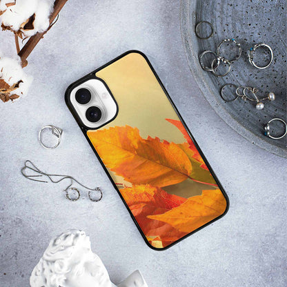 iPhone 16 Plus Case — Autumn Leaves, Original Design Phone Case