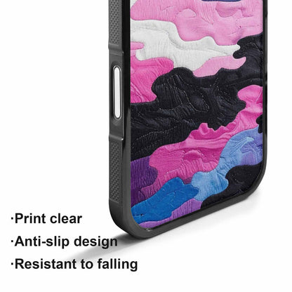 iPhone 17 Case — Vivid Camo Genderfluid Camo, Custom Designed Case Cover