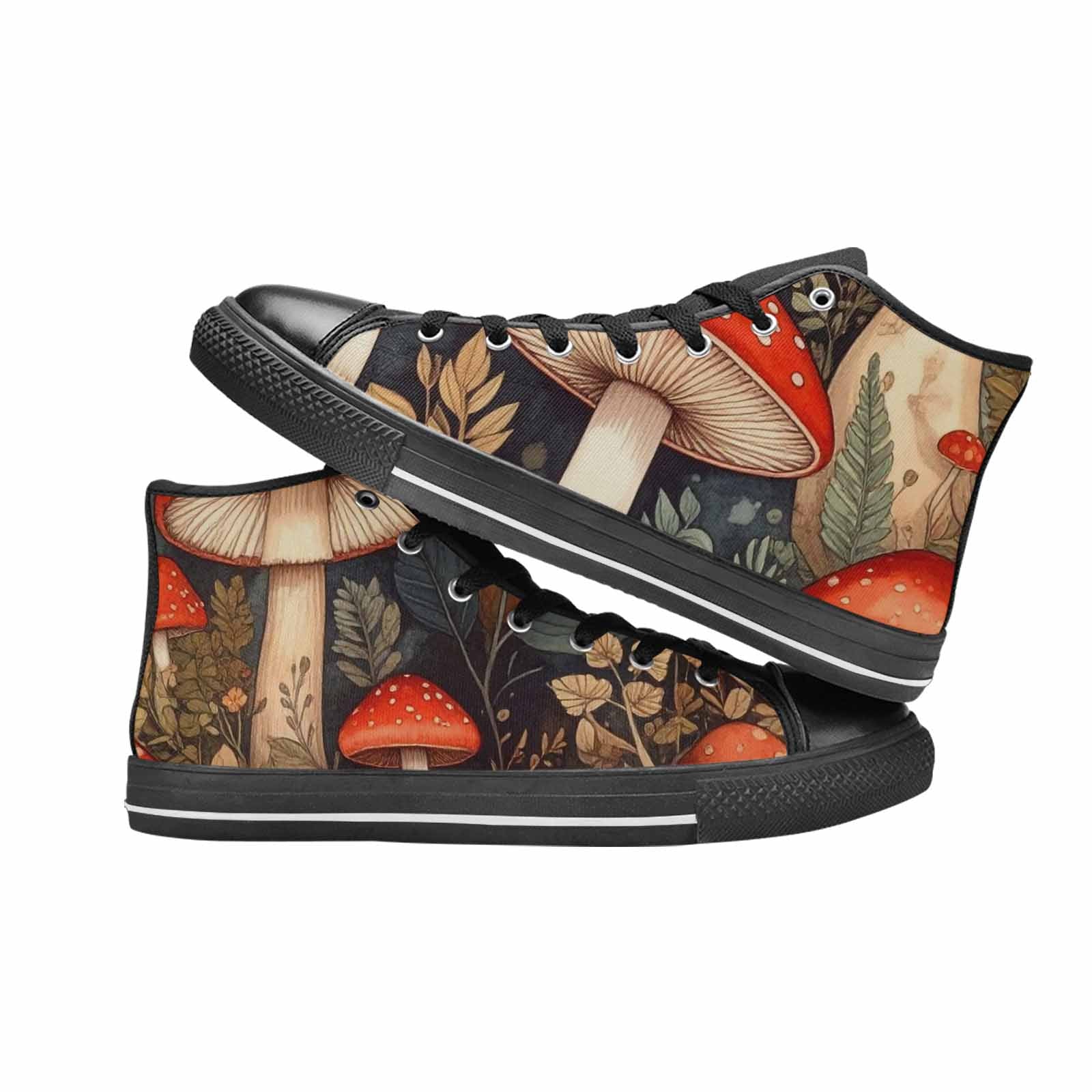 MEN'S Mushroom High Top Canvas Aesthetic Shoes