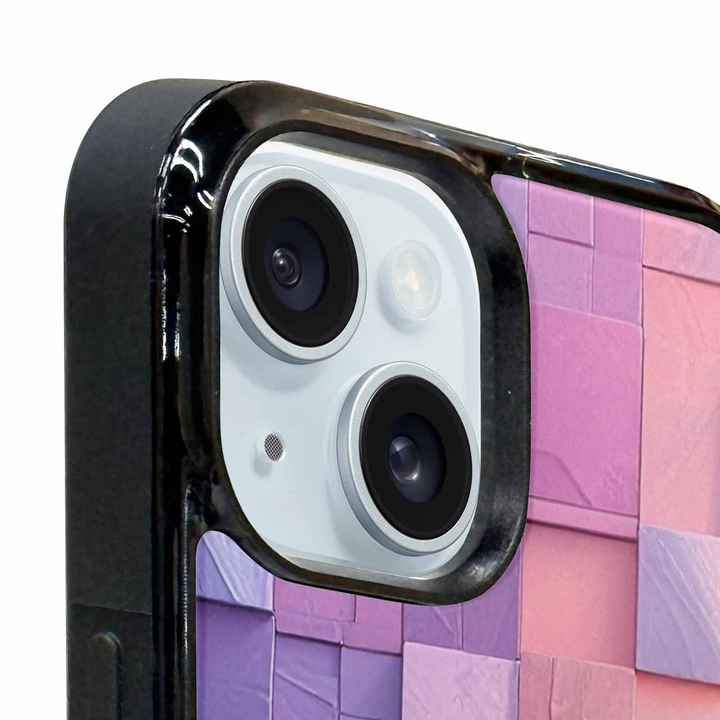 iPhone 15 Plus Case — Color Gradient Fade Pattern Hundreds Of, Custom Phone Case