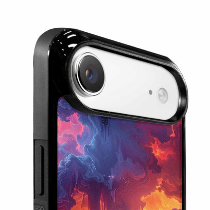 iPhone 17 Air Case — Seamless Tileable Pattern Of Overlapping Galaxy, Custom Printed Phone Case