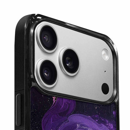 iPhone 17 Pro Max Case — Seamless Repeating Pattern Of Galaxy Space, Custom Made Phone Cover
