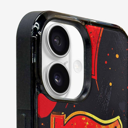 iPhone 16 Plus Case — Dice And Casino Pattern Seamless Repeat, Custom Phone Case