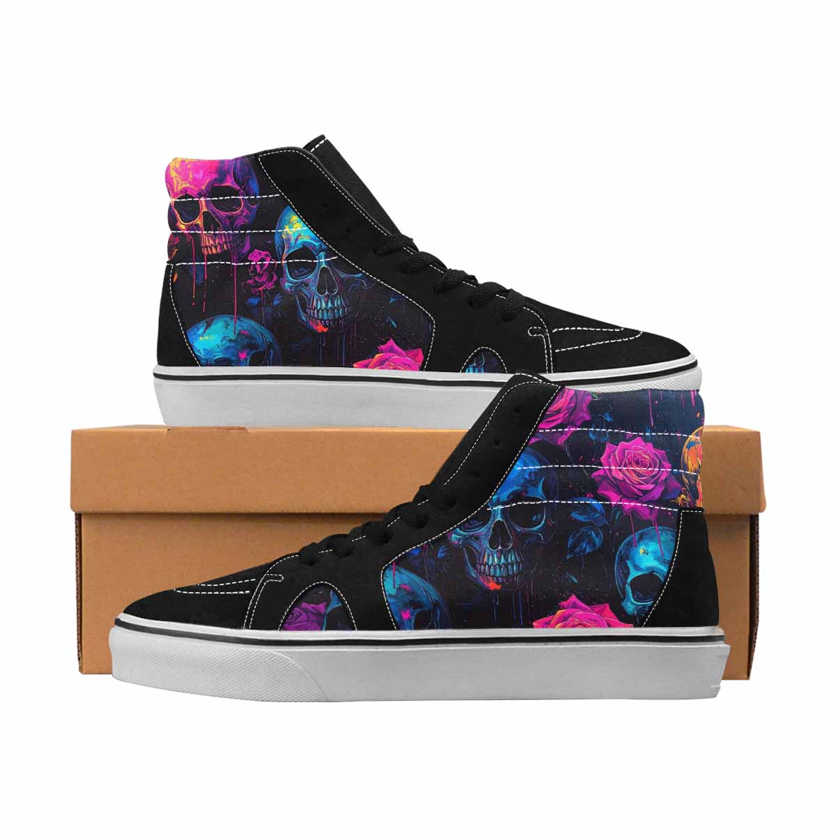 MEN'S Glow Smiley Pattern Airbru 2 Ferion