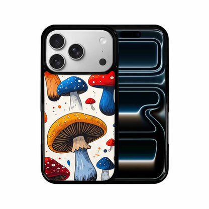 iPhone 17 Pro Case — Vivid Winter Mushroom Seamless Cartoon Cute, Unique Phone Case Design