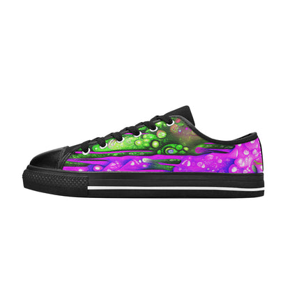 MEN'S Cc Acid Drip 6 Canvas Wallpaper Art Sneakers