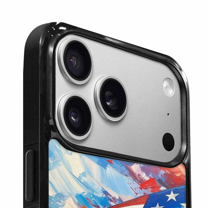 iPhone 17 Pro Case — Usa Flag Stars And Stripes Galaxy, Personalized Phone Case