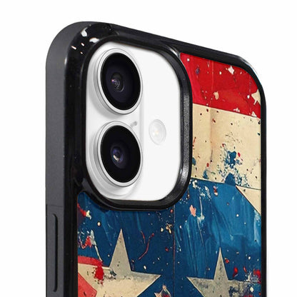 iPhone 17 Case — Patriotic Stars And Stripes Galaxy Space, Original Design Phone Case