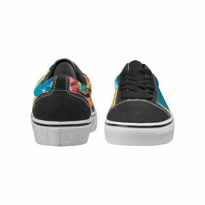 WOMEN'S Surreal Dream Fragment Lace-Up Canvas Cottagecore Sneakers