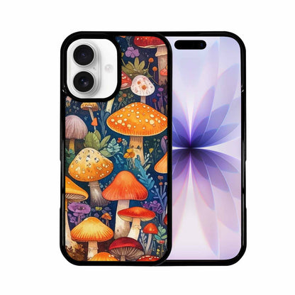 iPhone 17 Case — Mushrooms (general) Mushrooms Pattern Original Art, Custom Phone Case