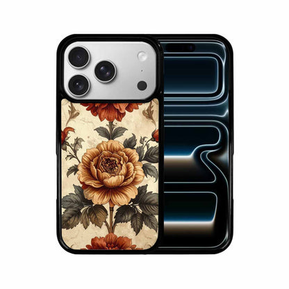 iPhone 17 Pro Case — Vintage Botanical Art Pattern Floral, Custom Print Case Cover