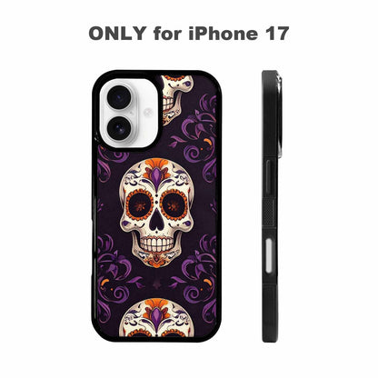iPhone 17 Case — Skull Dark Art Gothic Print Gothic, Customized Protective Case