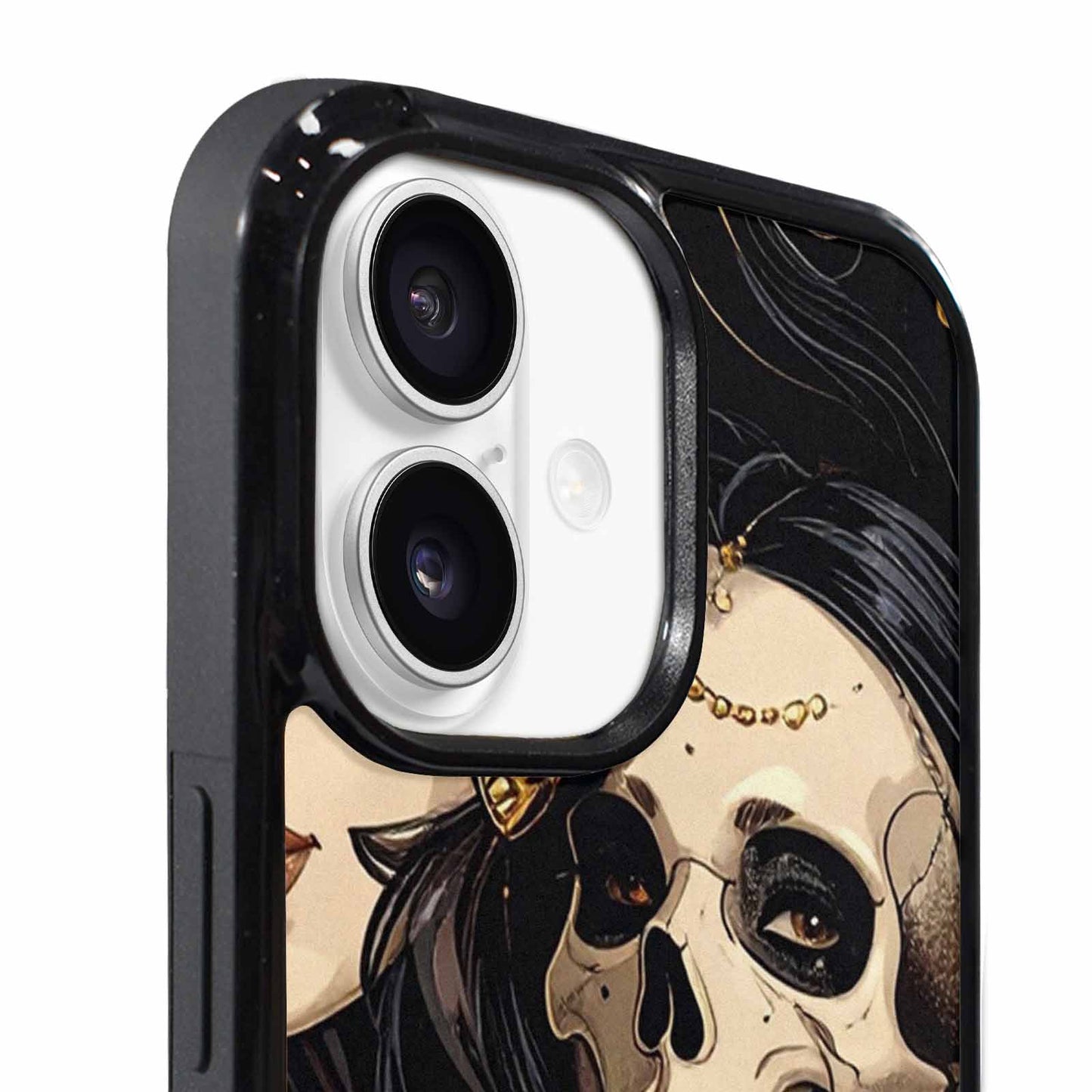 iPhone 17 Case — Skull Dark Art Gothic Print Gothic, Unique Phone Case Design