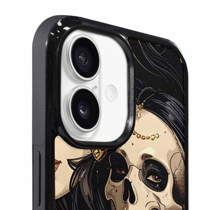 iPhone 17 Case — Skull Dark Art Gothic Print Gothic, Unique Phone Case Design