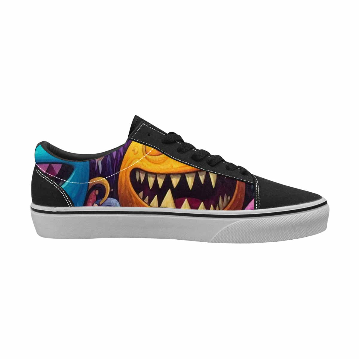 WOMEN'S Multi Lace-Up Canvas Dark Academia Sneakers