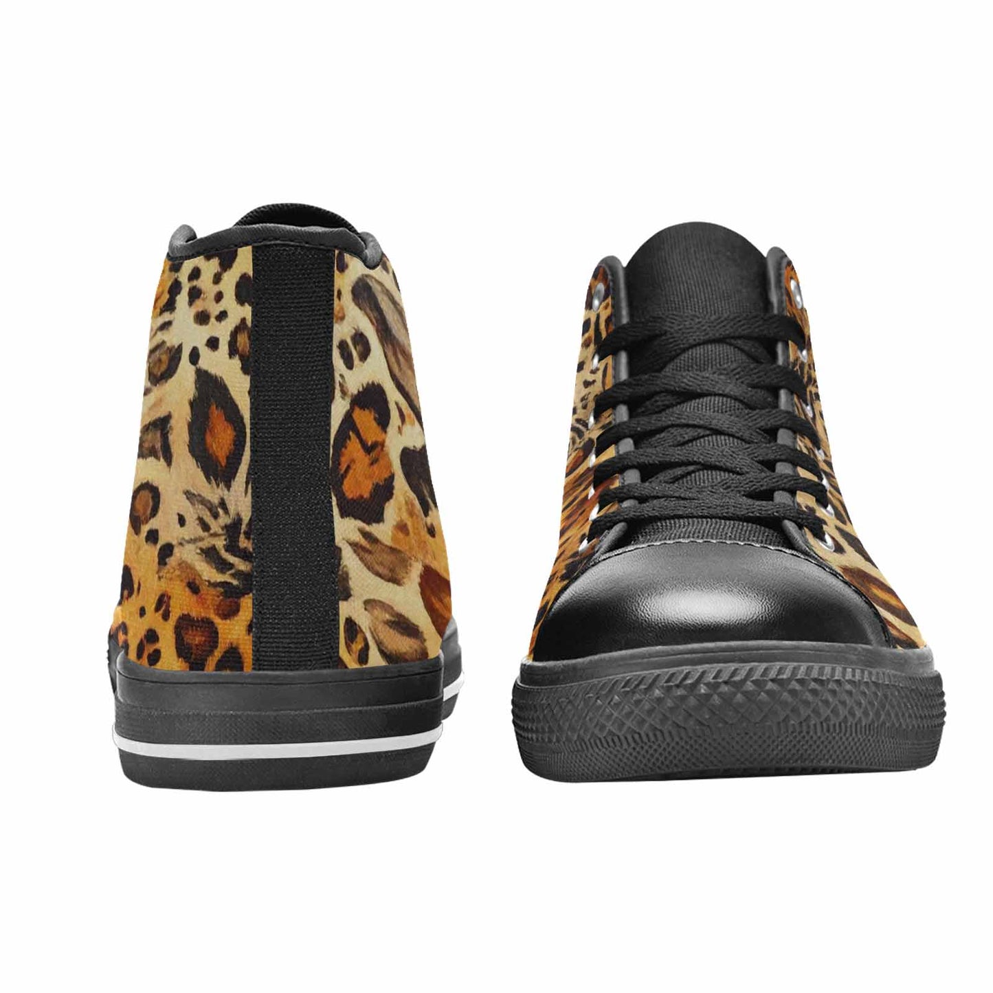 MEN'S Animal Print High Top Canvas Y2K Sneakers