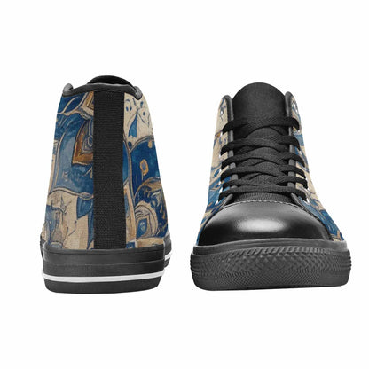 MEN'S Mandala High Top Canvas Grunge Shoes