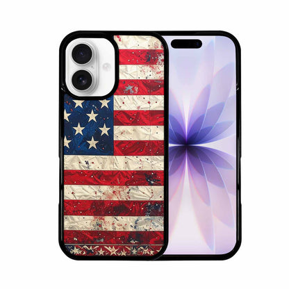 iPhone 17 Case — American Flag Stars And Galaxy Space, Unique Phone Case Design