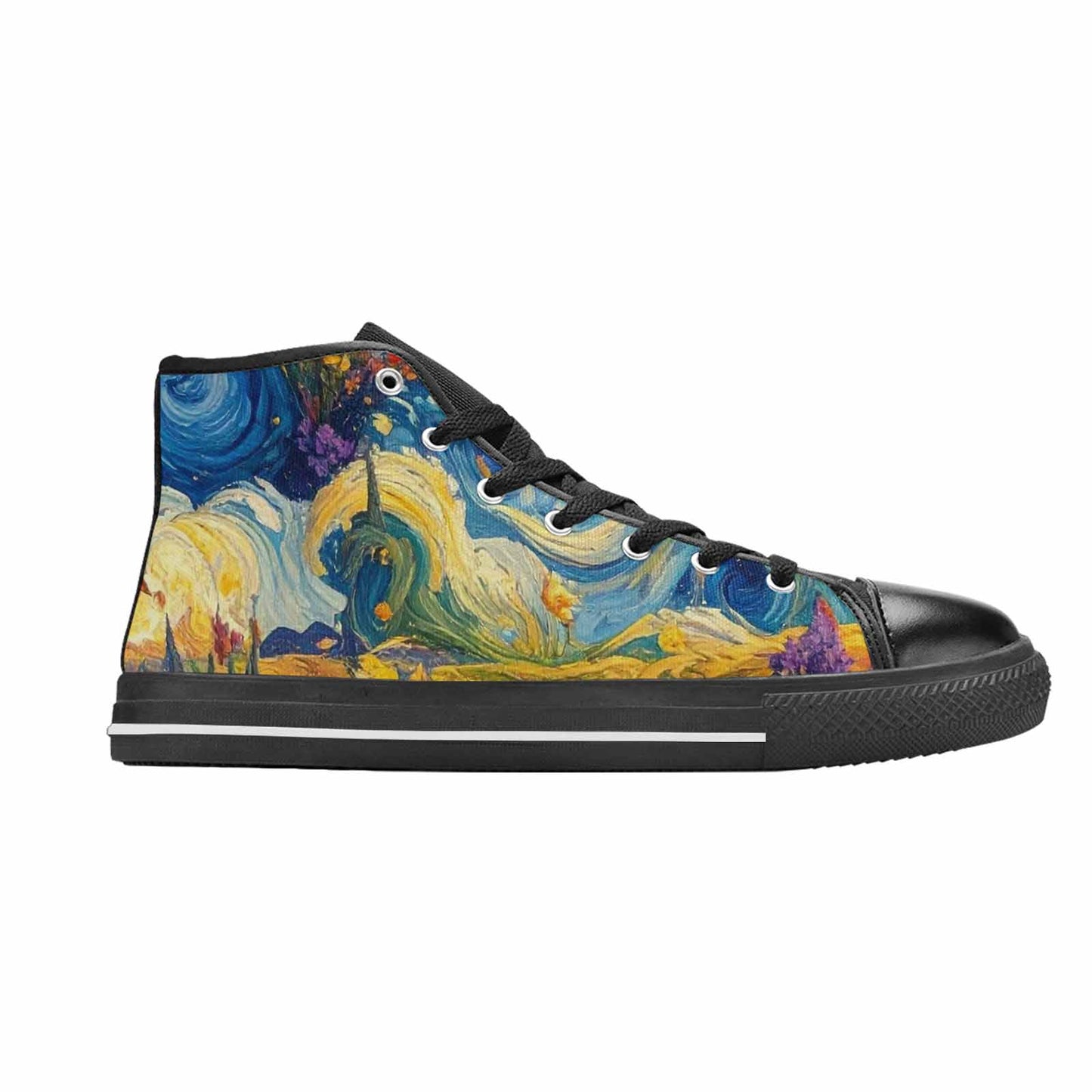 MEN'S Blend All Versions High Top Canvas Dark Academia Sneakers
