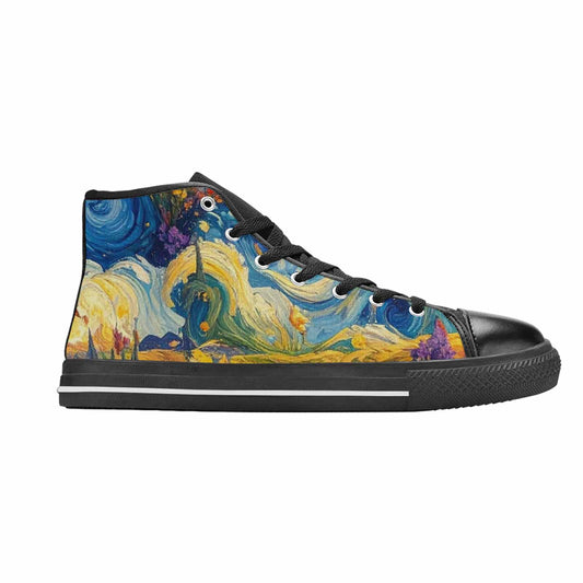 MEN'S Blend All Versions High Top Canvas Dark Academia Sneakers