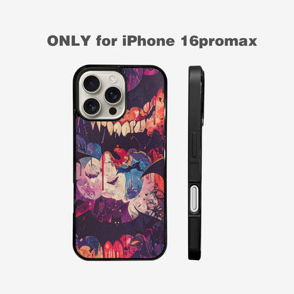 iPhone 16 Pro Max Case — Vampire Fangs Bats Vampire Fangs And, Custom Made Phone Cover