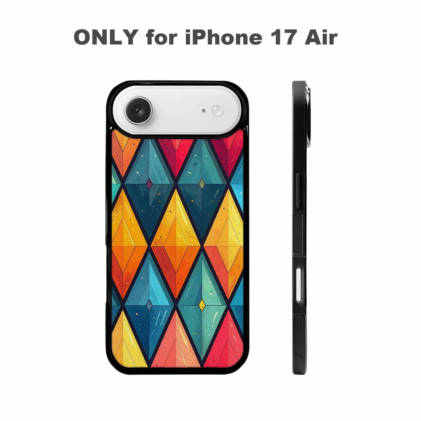 iPhone 17 Air Case — Vintage Summer Diamond Retro Vintage, Original Design Phone Case