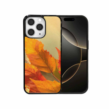 iPhone 15 Pro Max Case — Autumn Leaves, Custom Designed Case Cover