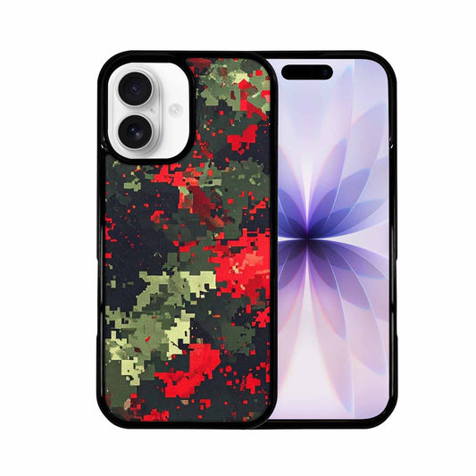 iPhone 17 Case — Military Camouflage Blotch Camo, Custom Phone Case