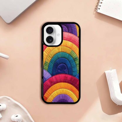 iPhone 17 Case — Vivid Camo Rainbow Camo, Custom Designed Case Cover