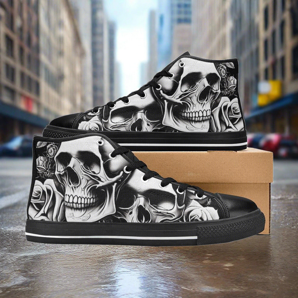 Phoenix Green Emerald Custom MEN Bold Art - Freaky Shoes | Custom Art Sneakers