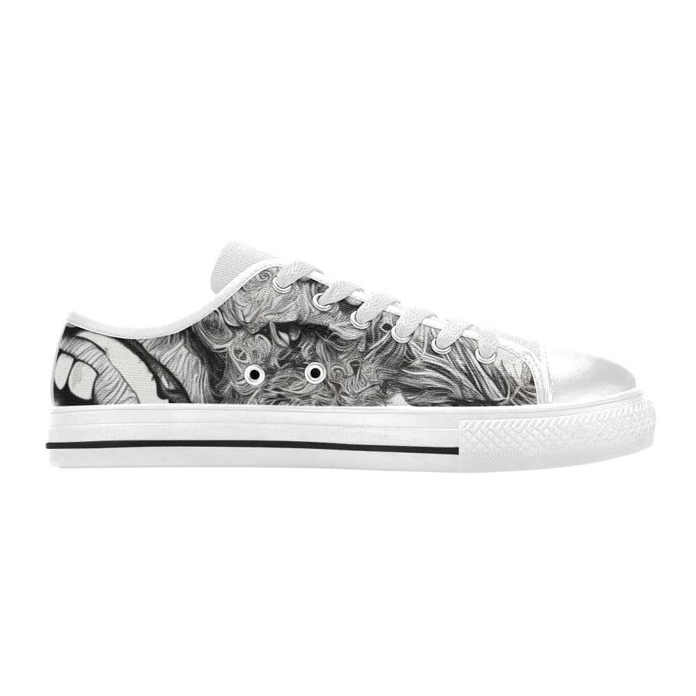 WOMEN'S Freestyle Horror 2 Canvas Y2K Custom Sneakers