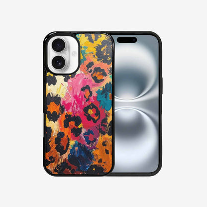 iPhone 16 Case — Full Color Vibrant Animal Print Animal, Custom Printed Phone Case