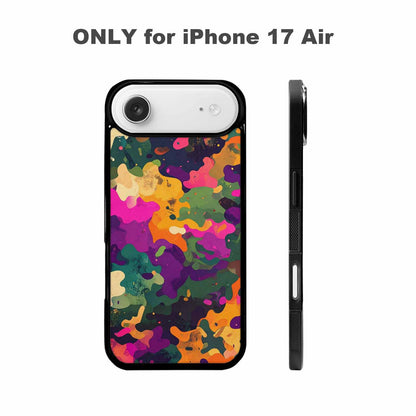 iPhone 17 Air Case — Small Military Camouflage Blotch Pattern Camo, Custom Art Phone Cover