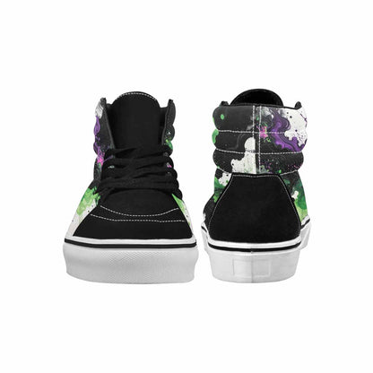MEN'S Galaxy Nebula High Top Canvas Aesthetic Custom Shoes