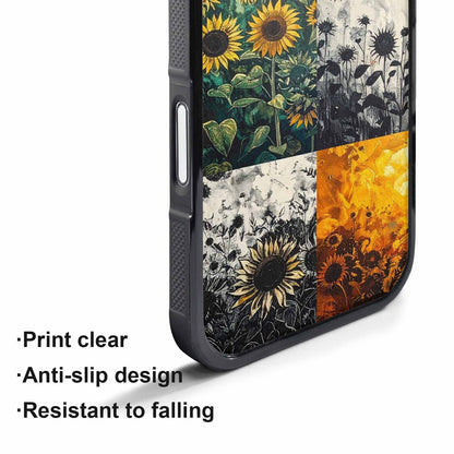 iPhone 17 Pro Max Case — Blend Melt Them Together Floral, Custom Printed Phone Case