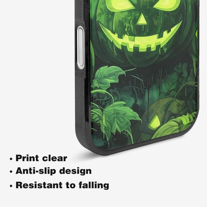 iPhone 16 Case — Halloween Glowing Jackolantern, Custom Designed Case Cover