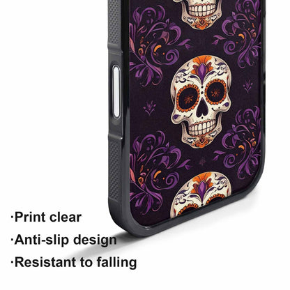 iPhone 17 Pro Max Case — Skull Dark Art Gothic Print Gothic, Customized Protective Case