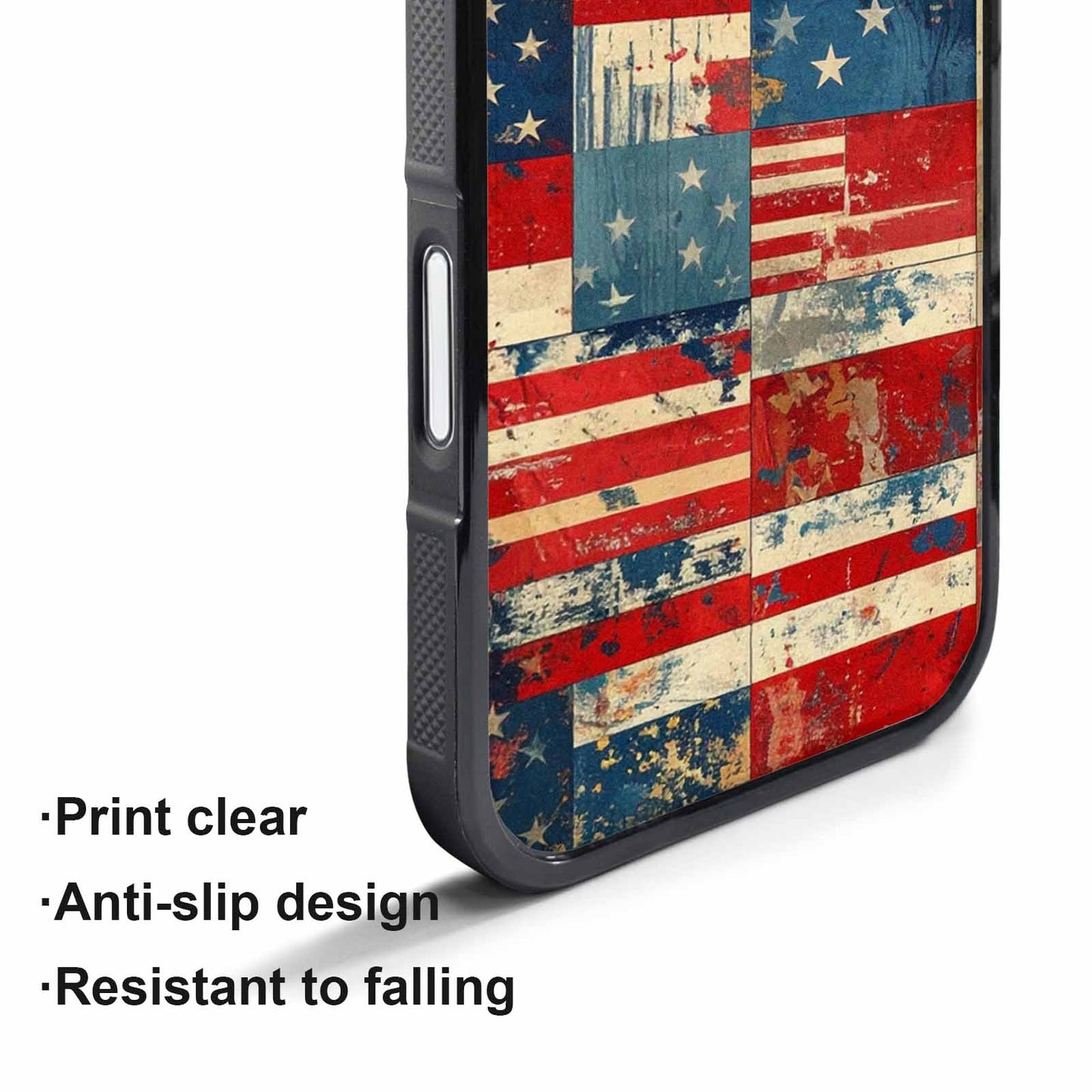 iPhone 17 Air Case — Small American Flag Stars And Galaxy, Customized Protective Case