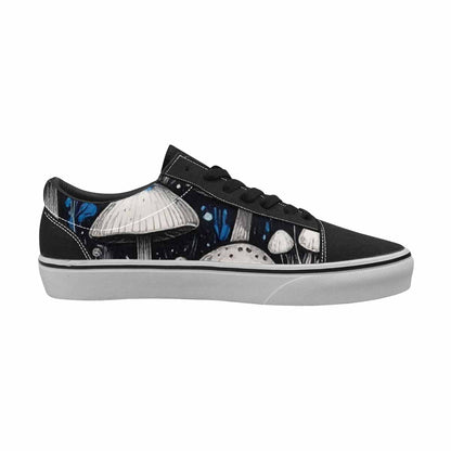 WOMEN'S Mushrooms (general) Lace-Up Canvas Surreal Custom Shoes