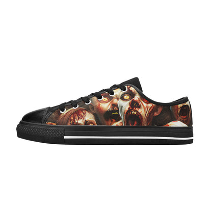 WOMEN'S Monsters 2 Canvas Dark Academia Custom Shoes