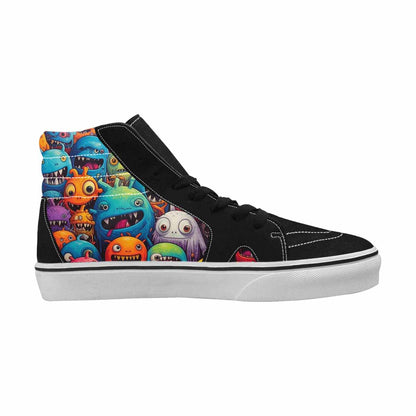 MEN'S Monsters (general) Cartoon Monst High Top Canvas Dreamlike Custom Shoes