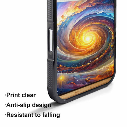 iPhone 17 Pro Max Case — Galaxy Cosmic Print Galaxy Space, Personalized Phone Case